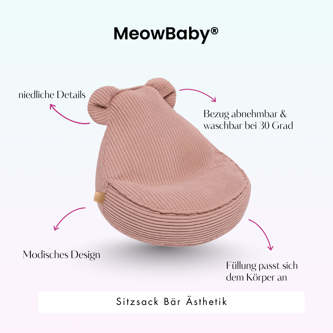 meowbaby-kinderessel-b-r-classic-cord-edition-cord-sitzsack image 3
