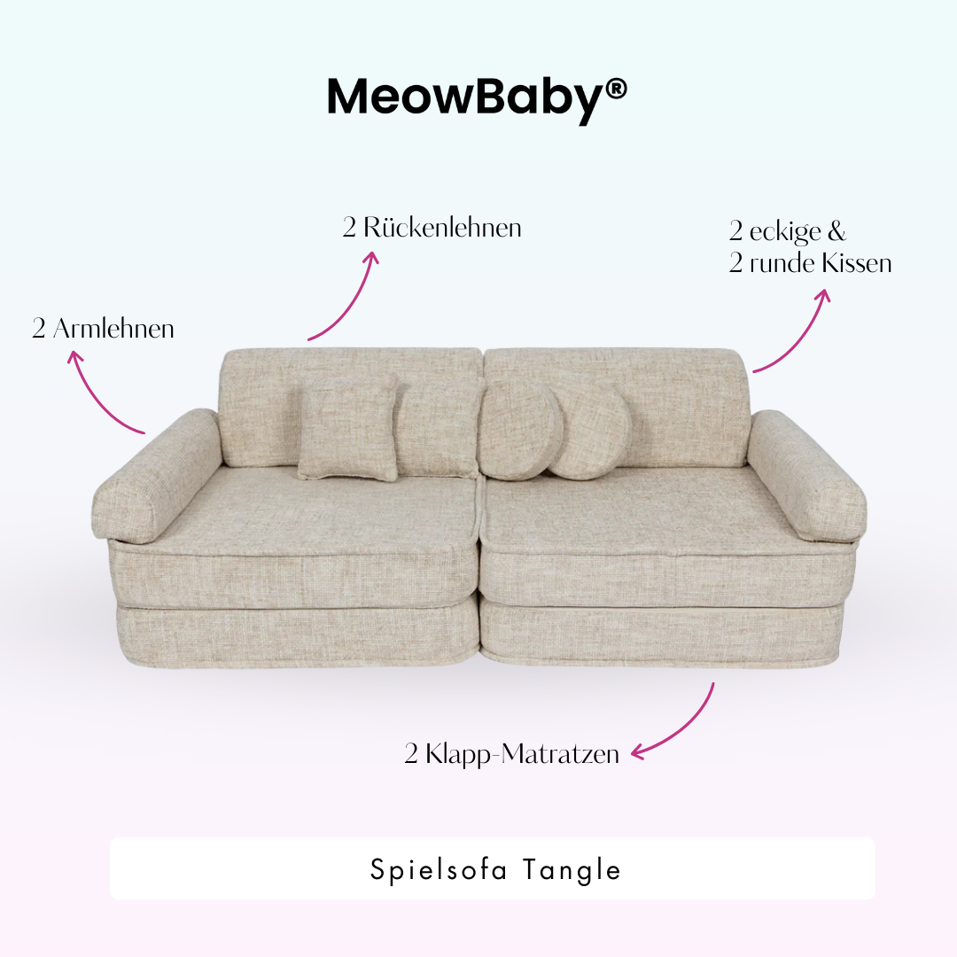 meowbaby-spielsofa-tangle-cozy-chenille-edition-160x76x52-cm image 2