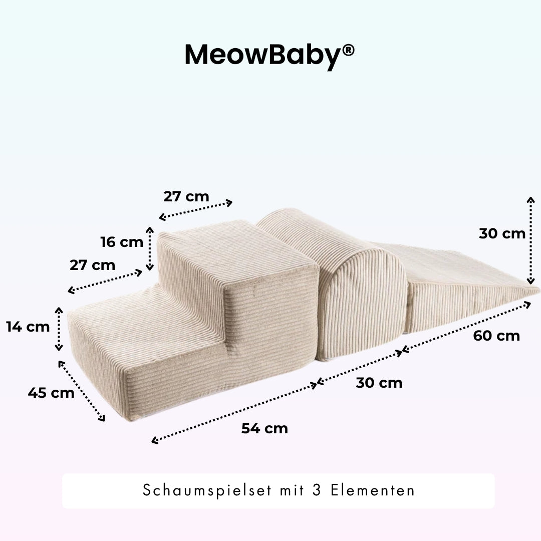meowbaby-sthetik-cord-schaumspielset-mit-b-llebad-200-b-lle image 5