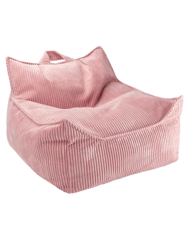 wigiwama-rosa-mousse-sitzsack-aus-cord image 1
