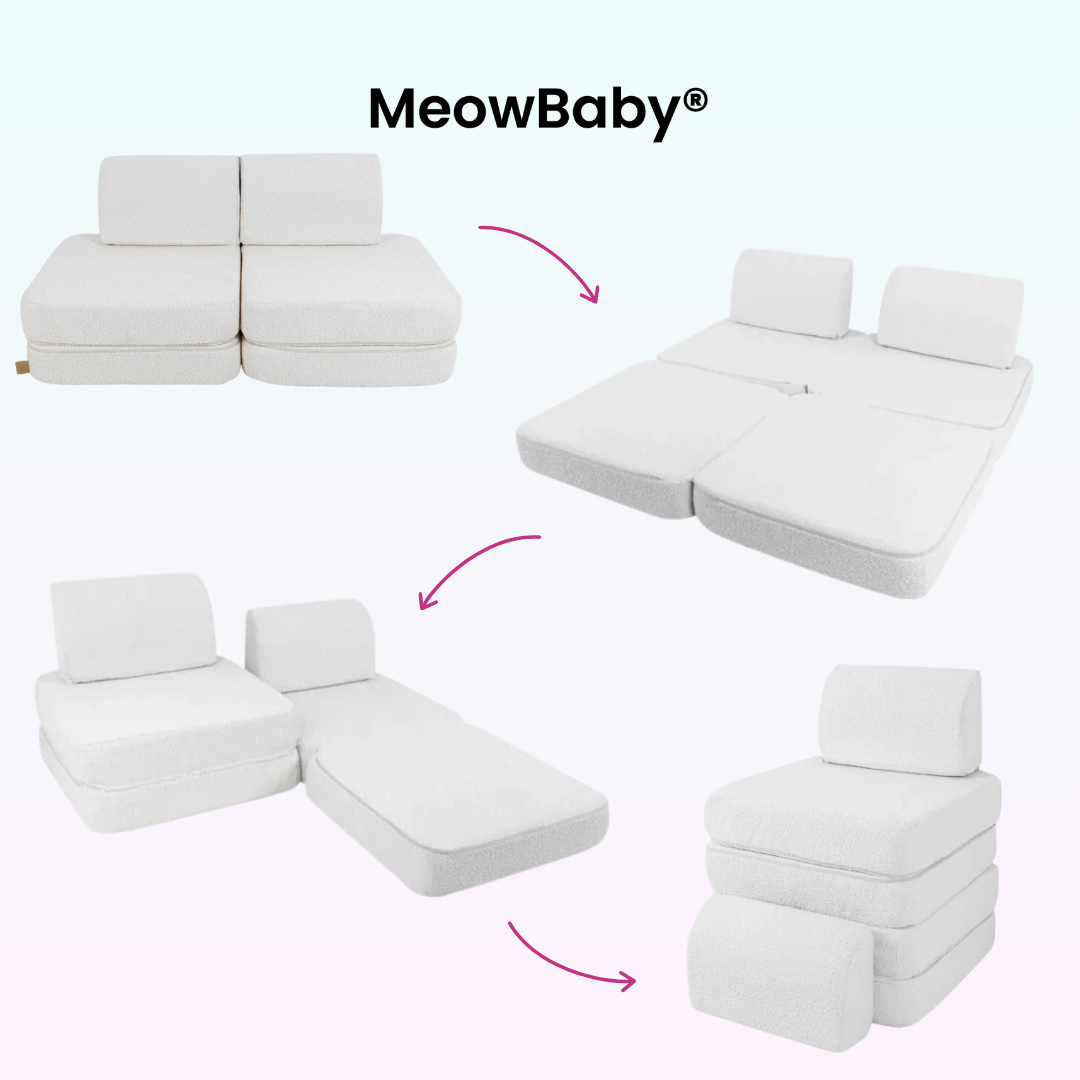 meowbaby-spielsofa-mini-basic-premium-boucl-creme-wei image 6