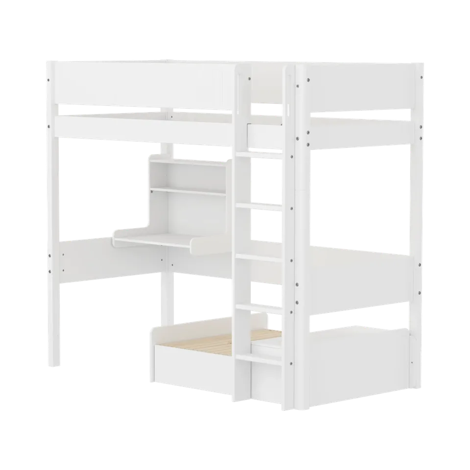 flexa-white-casa-hochbett-184-cm-mit-sofa-schreibtisch-und-leiter-90x200-cm-wei image 1