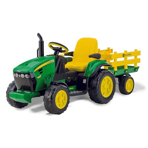 peg-perego-john-deere-ground-force-12v-igor0047-gr-n-gelb-mit-anh-nger image 8