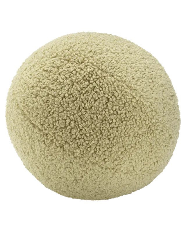 wigiwama-matcha-ballkissen-teddy-ball-cushion image 1