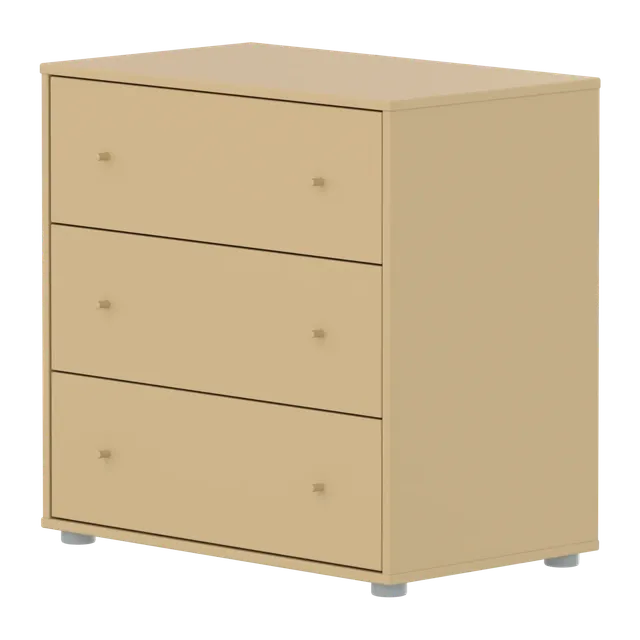 flexa-saga-kommode-3-schubladen-oat image 1