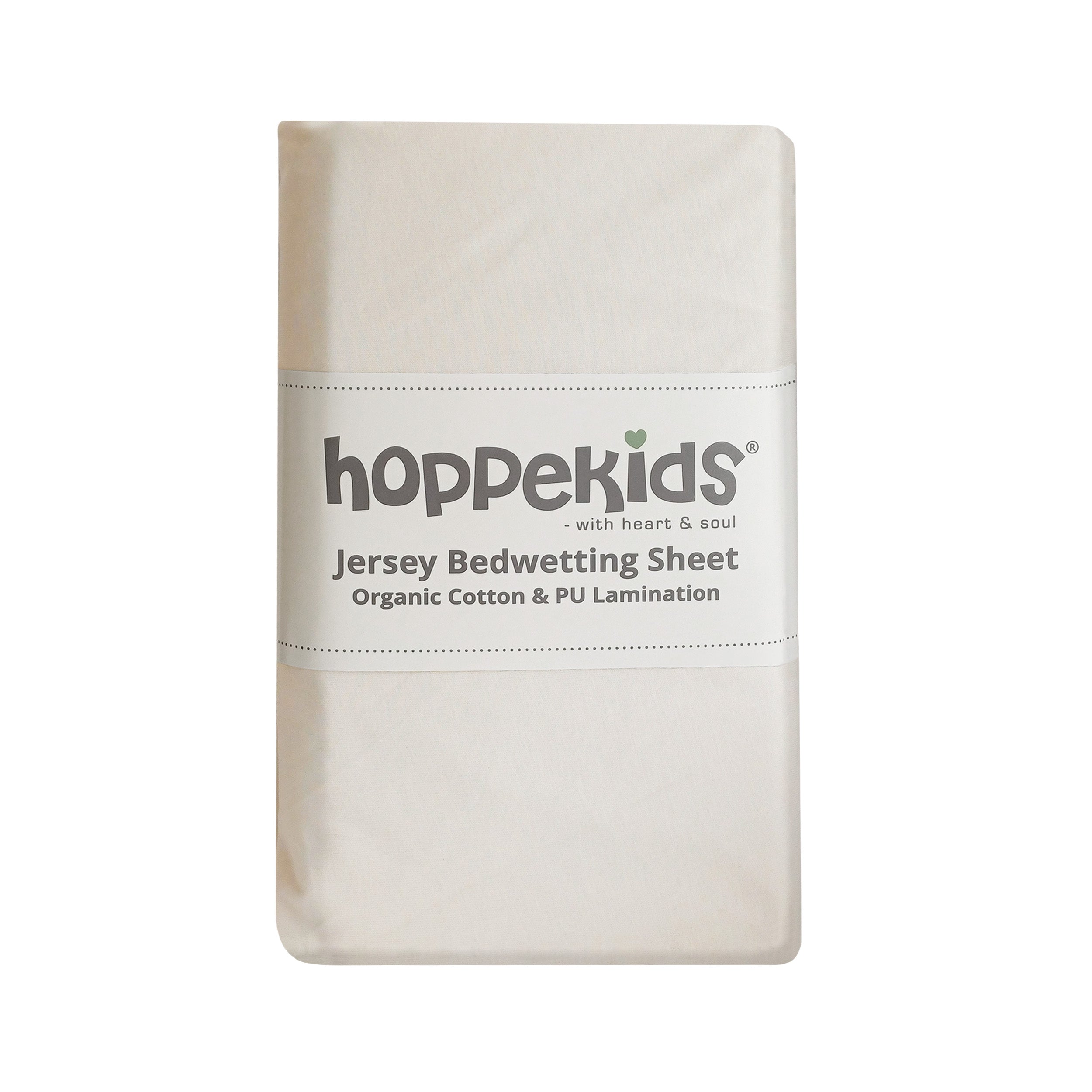 hoppekids-wasserdichtes-bio-spannbettlaken-hellbeige image 3