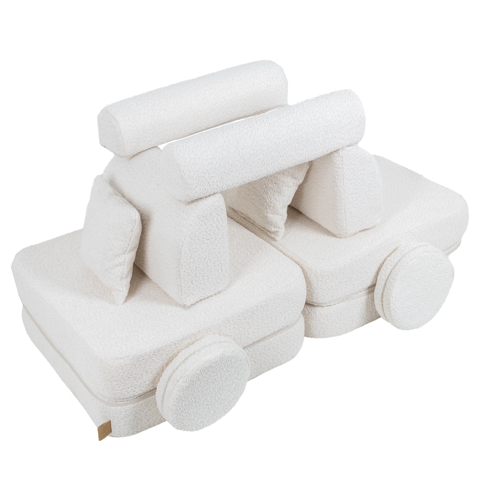 meowbaby-spielsofa-mini-max-premium-boucl-creme-weiss image 7