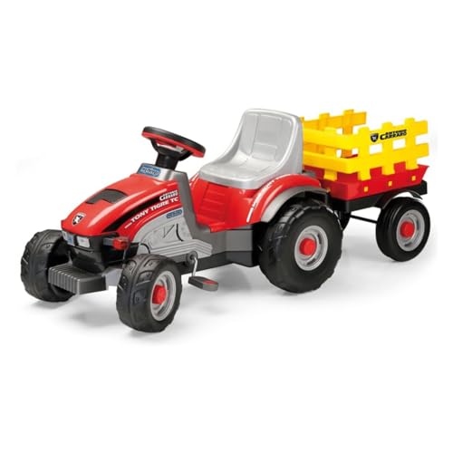 peg-perego-mini-traktor-mit-pedalen-und-anh-nger image 8