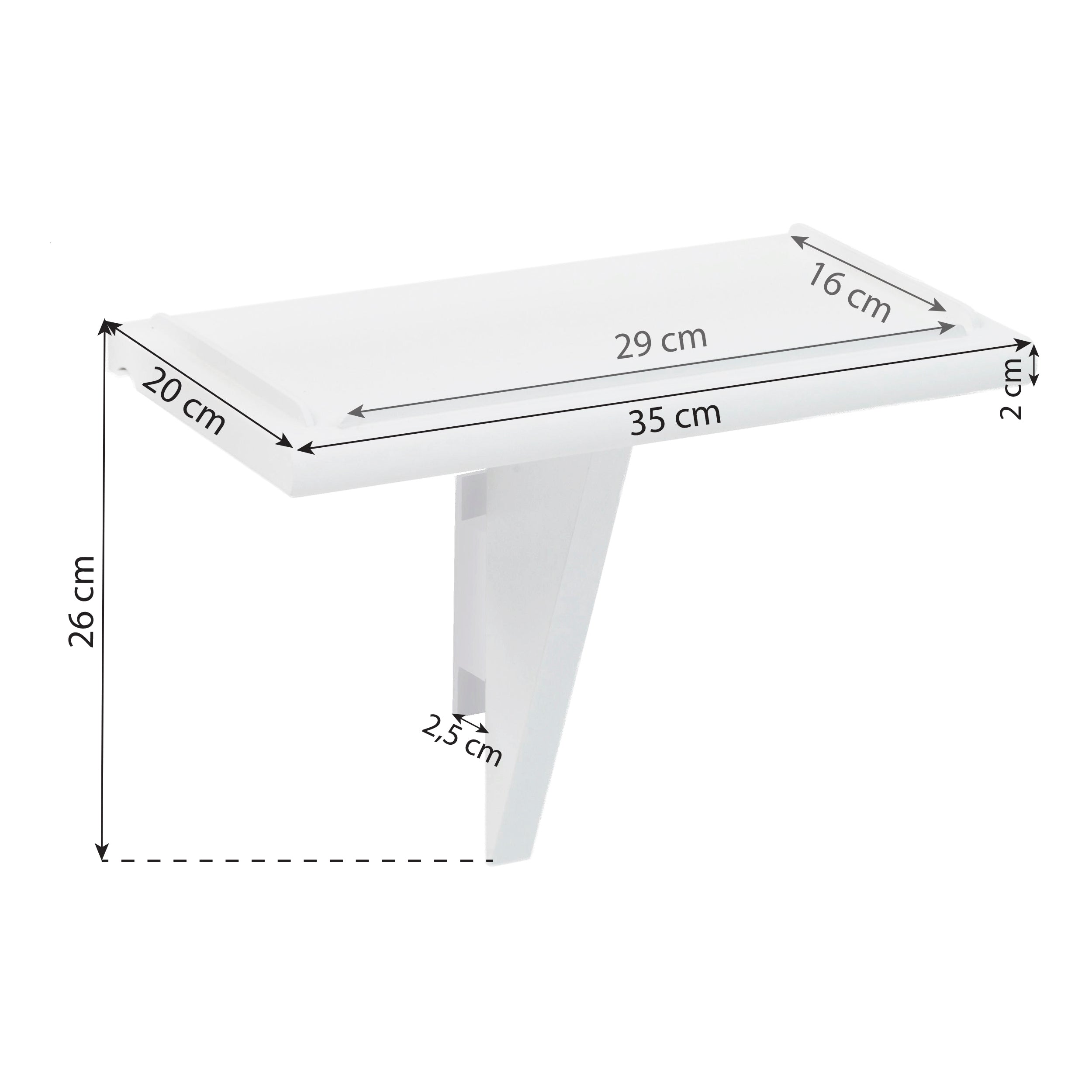 hoppekids-eco-luxury-nachttisch-wei image 3