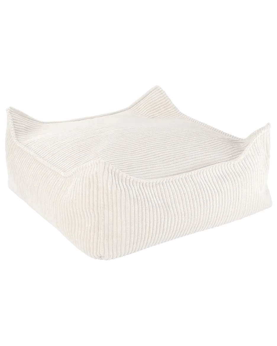 wigiwama-square-ottoman-kinder-hocker-aus-cord-marshmallow image 1