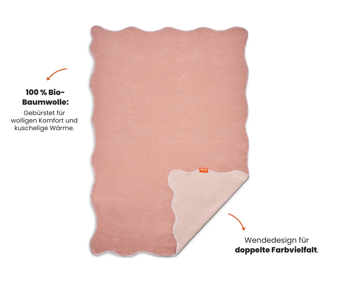 funzy-baumwolldecke-wendbare-kuscheldecke-scallop-design image 3