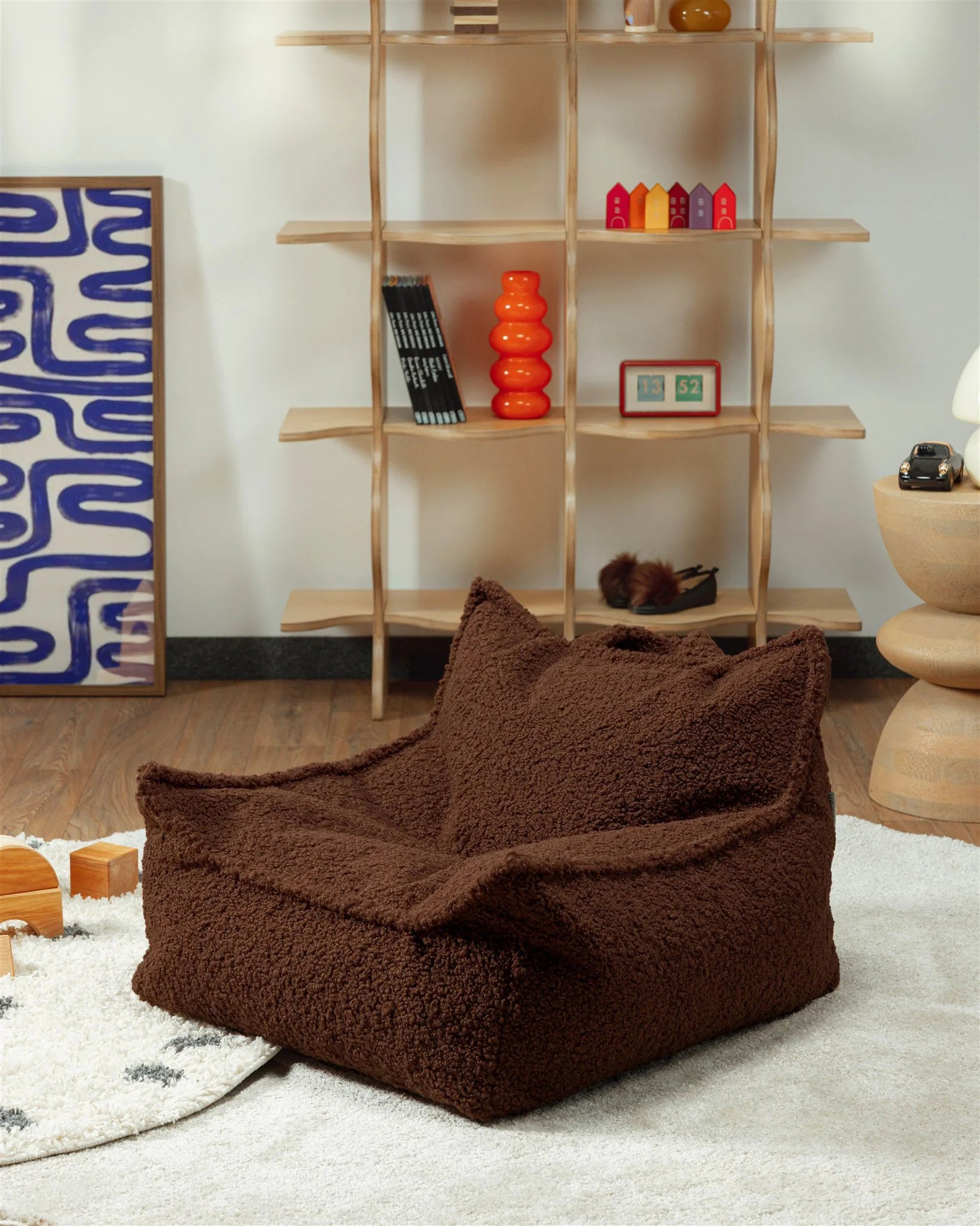 wigiwama-warm-hazel-sitzsack-original-beanbag-kindersessel-teddy-dunkelbraun image 3