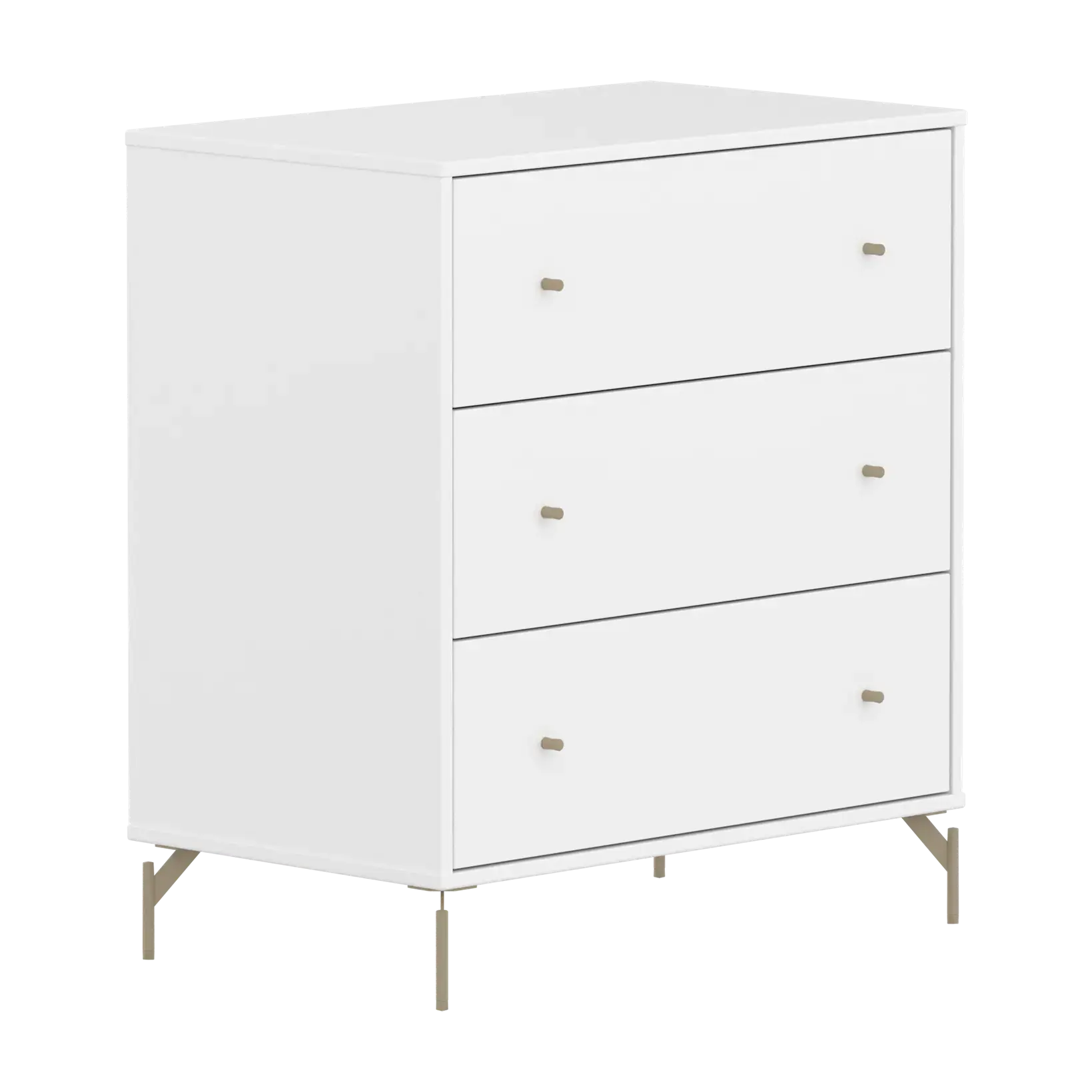 flexa-saga-kommode-3-schubladen-oat-metallf-e-und-griffe-wei image 3