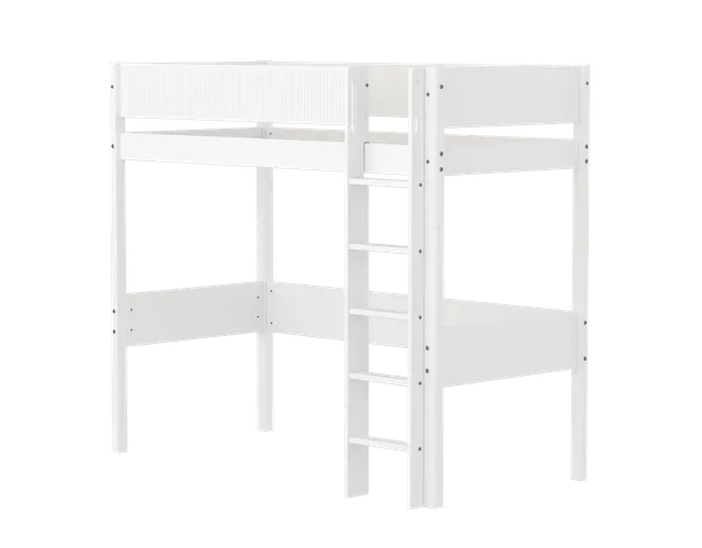 flexa-classic-hochbett-184-cm-mit-leiter-und-absturzsicherung-90x200-cm-wei image 1