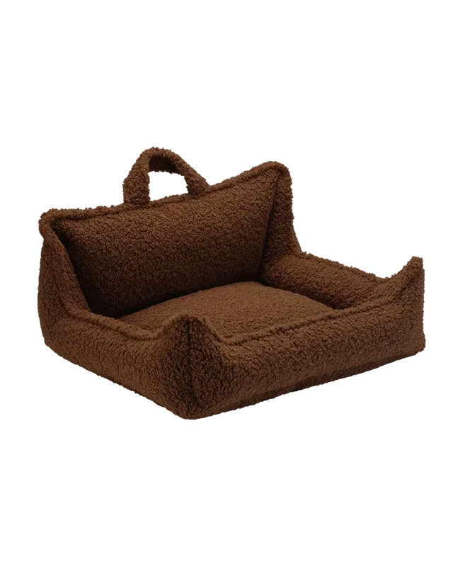 wigiwama-pet-club-chair-m-warm-hazel-designer-hundebett-teddy image 1