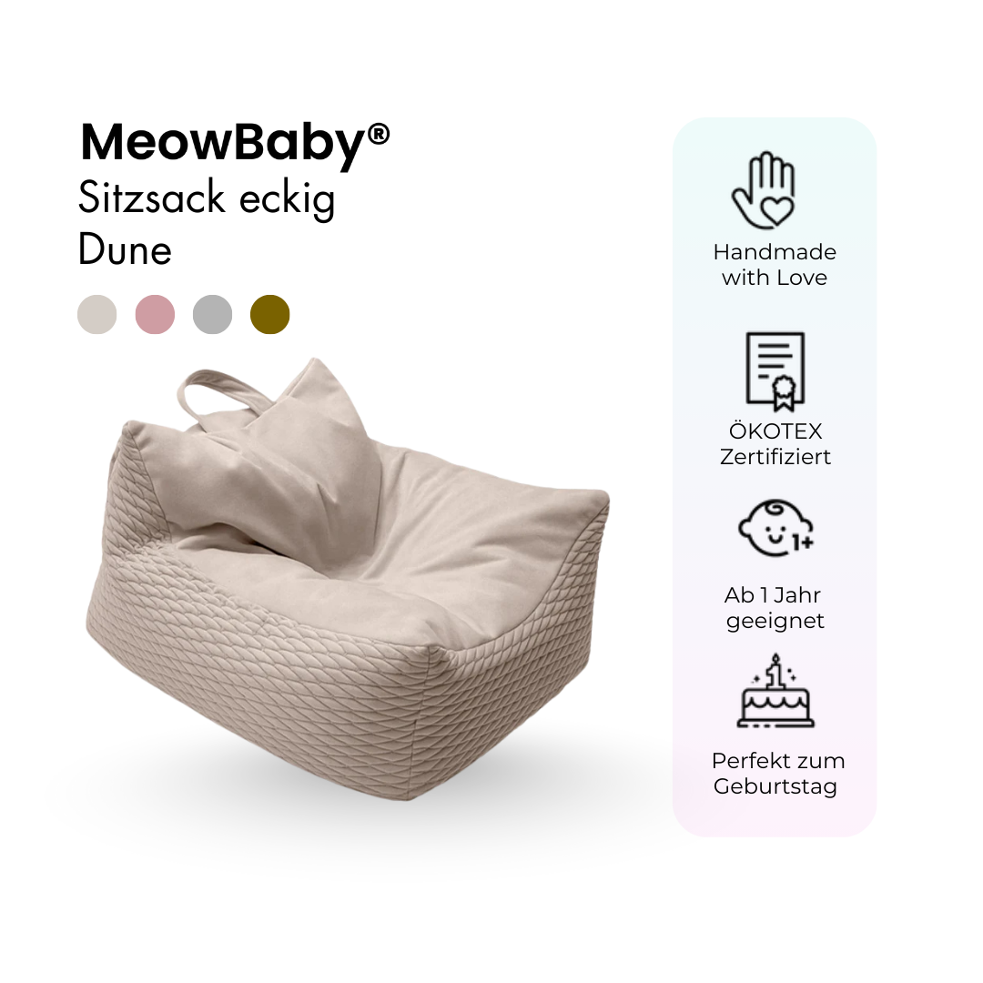 meowbaby-kinder-sitzsack-dune-sessel-eckig image 6