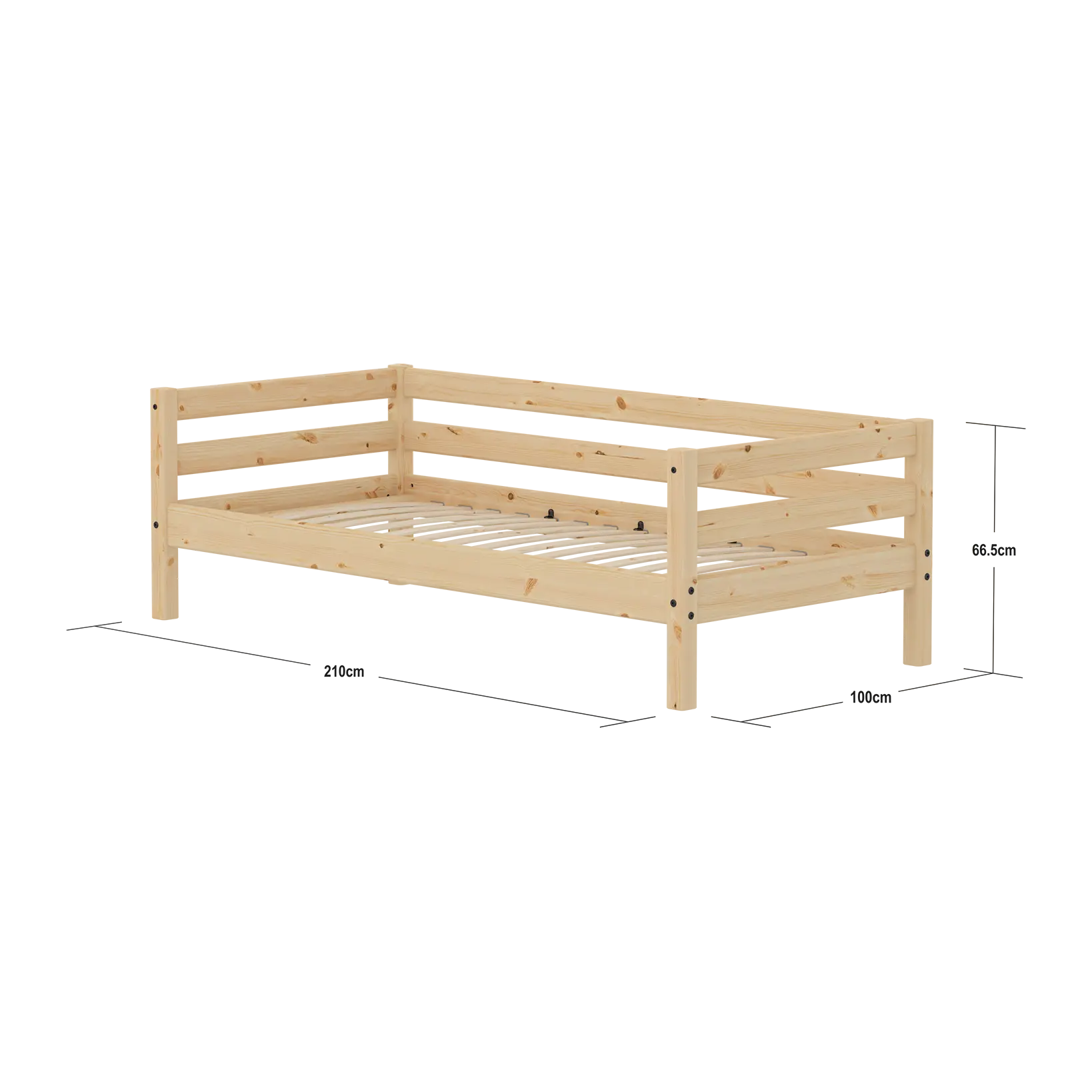 flexa-classic-raw-einzelbett-90x200-cm-kiefer image 5