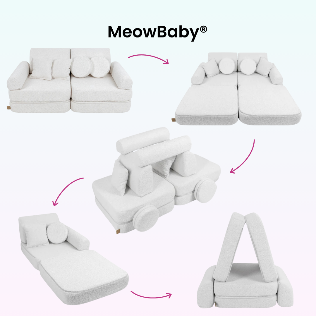 meowbaby-spielsofa-mini-plus-premium-boucl-creme-weiss image 6