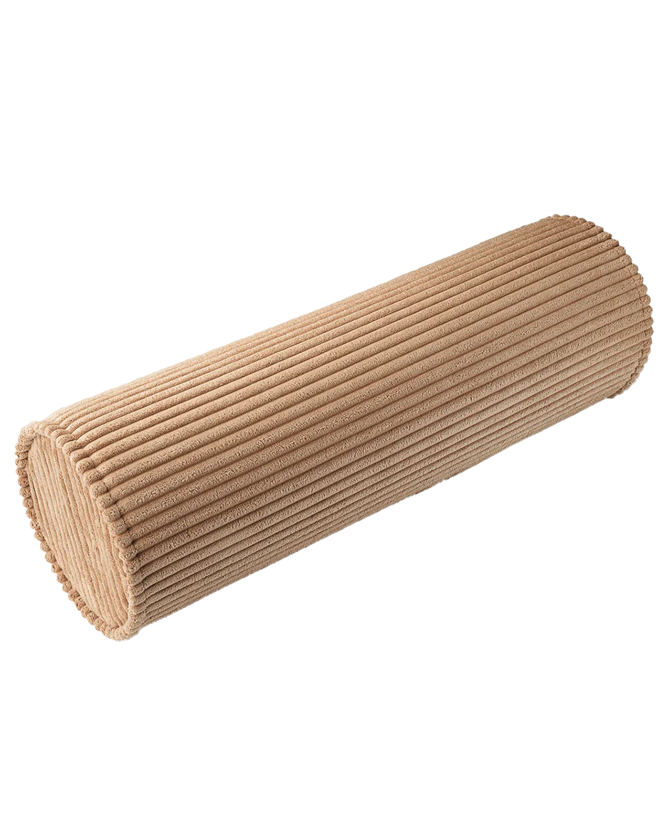 wigiwama-toffee-rollkissen-bolster-kissen-aus-cord image 1