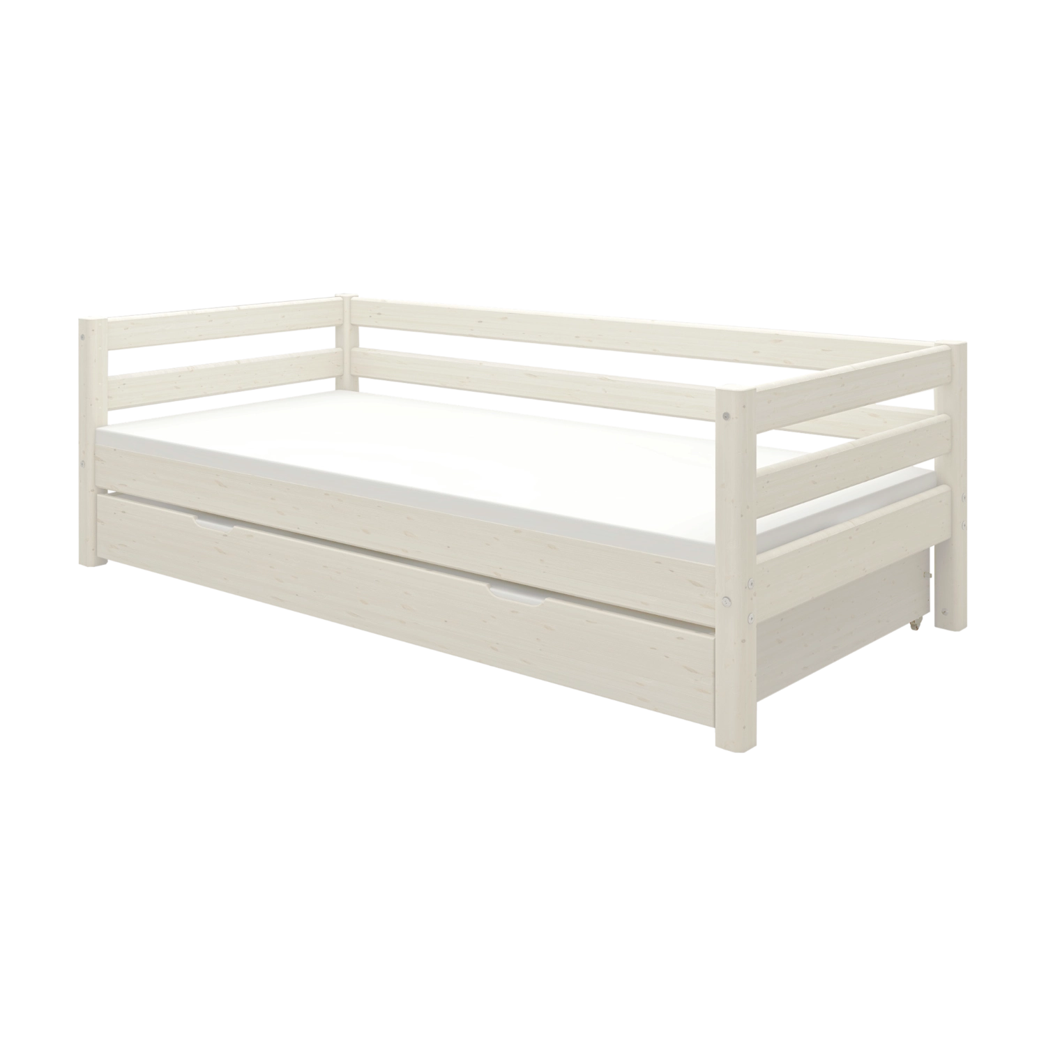 flexa-classic-tagesbett-90x200-cm-mit-ausziehbett-90x190-cm-wei image 1