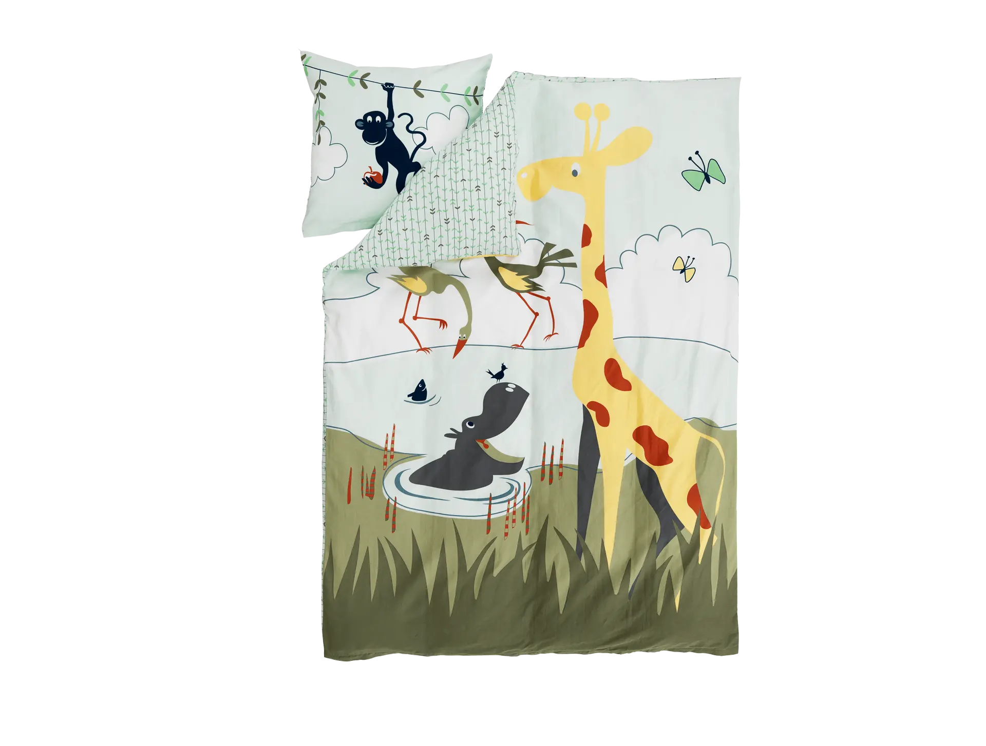 flexa-bettw-sche-safari-kollektion-kinderbettw-sche image 1