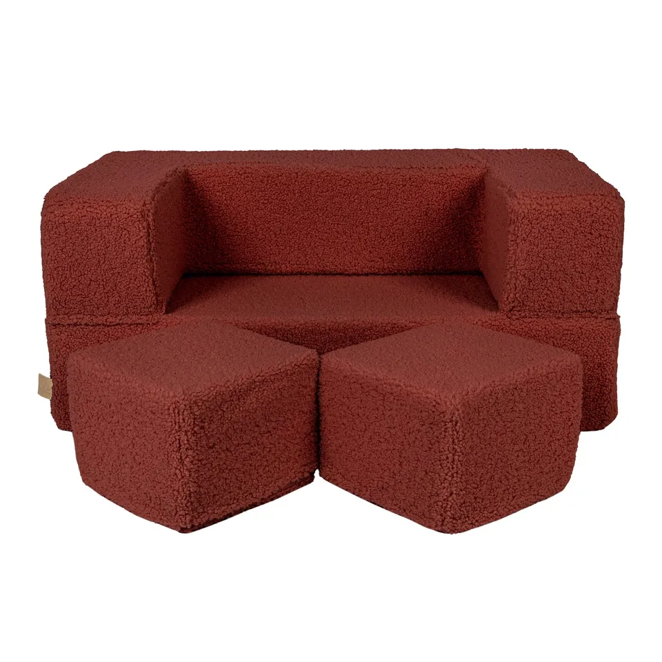 meowbaby-spielsofa-cube-bearly-braun-kindersofa-aus-schaumstoff image 1