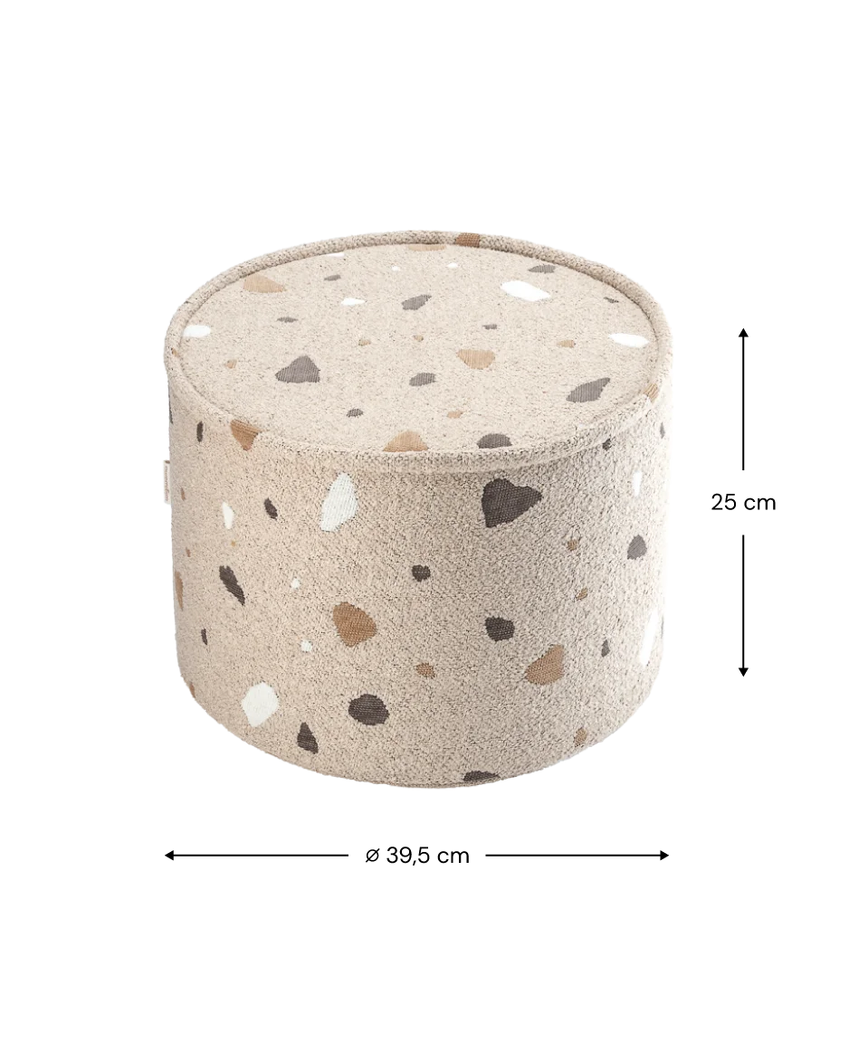 wigiwama-terrazzo-sand-pouf-kinder-sitzpouf image 8