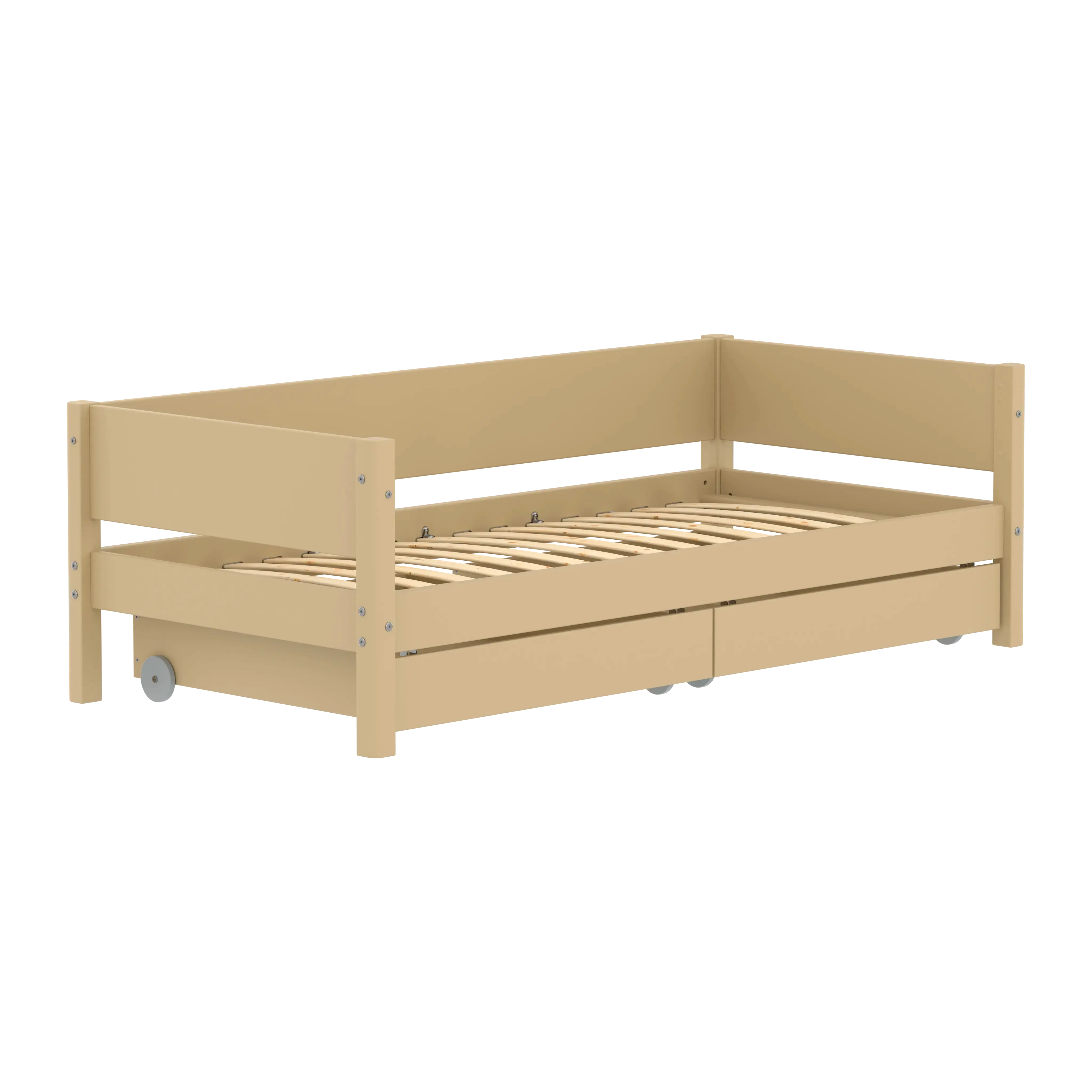 flexa-white-einzelbett-mit-schubladen-90x200-cm-sand image 3