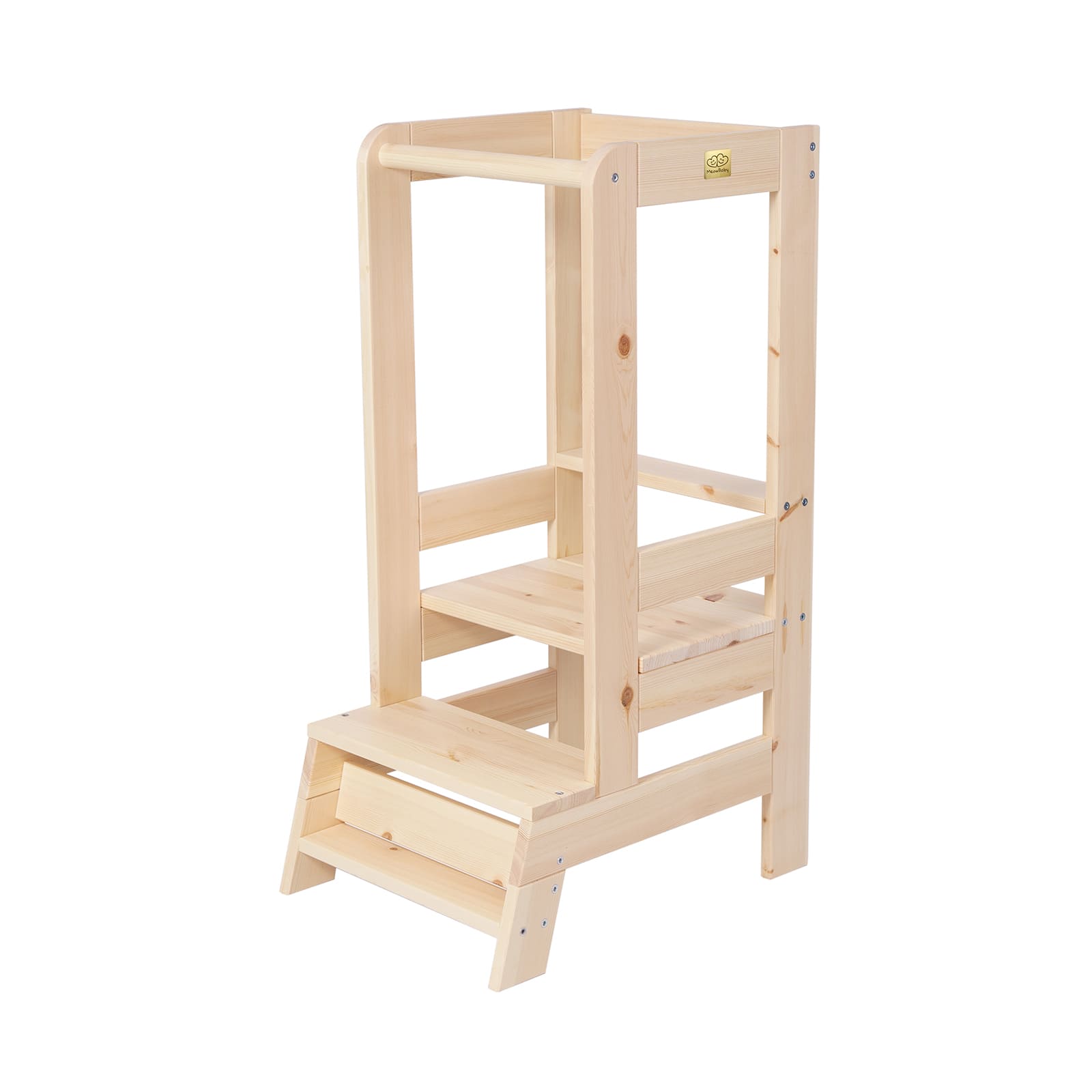 meowbaby-lernturm-k-chenhelfer-standard-3-stufig-h-henverstellbar image 2