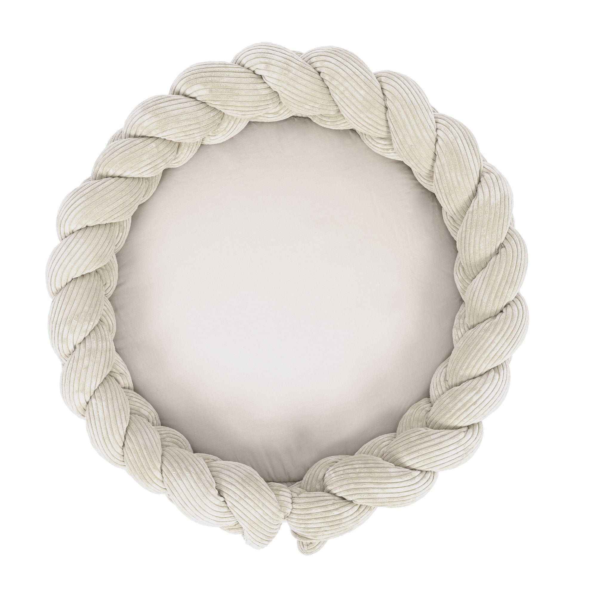 meowbaby-babynestchen-sthetik-cord-classic-mit-spielmatte-3m-bettschlange image 3
