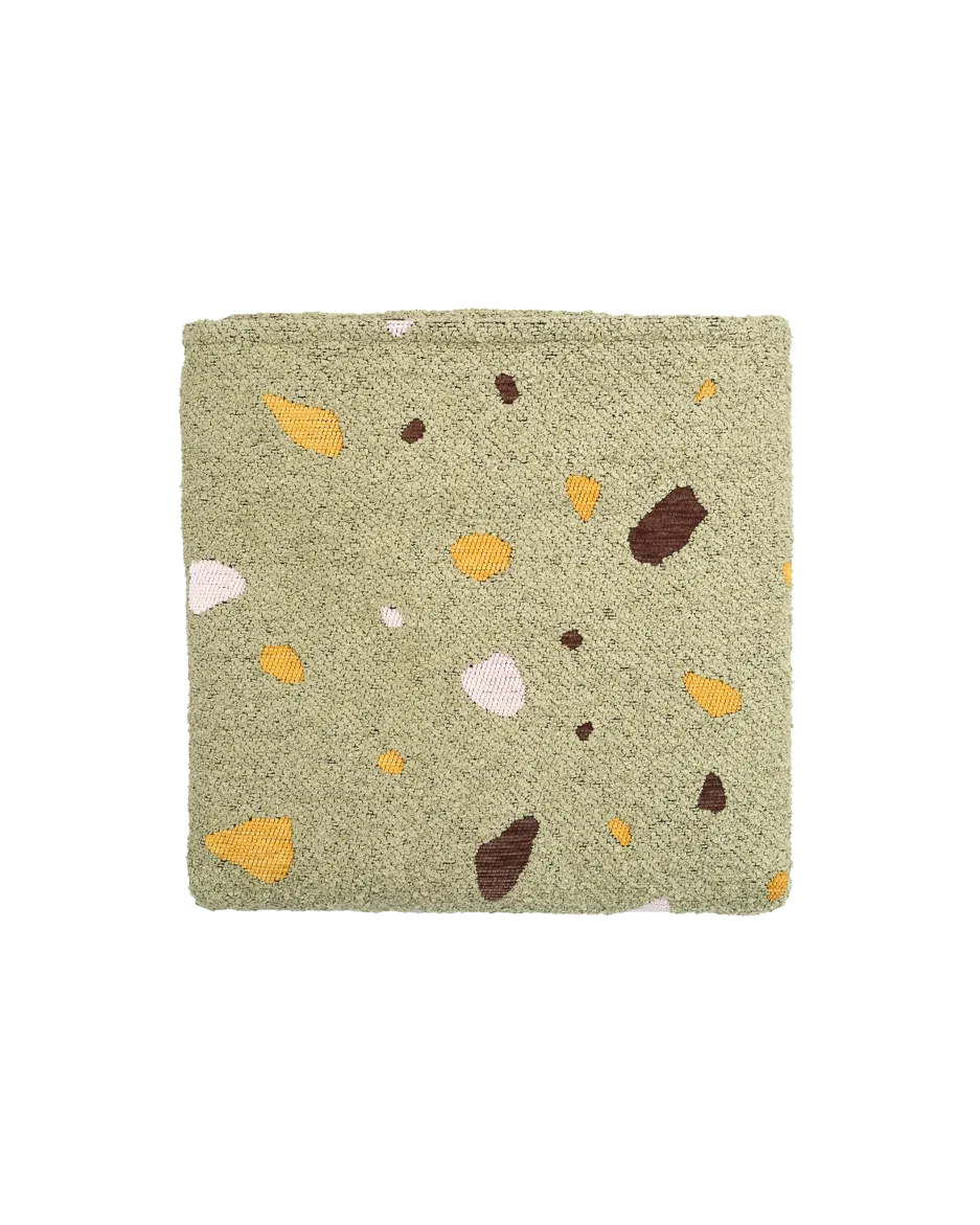 wigiwama-terrazzo-moss-quadratischer-ottomanen-zusatzbezug image 1
