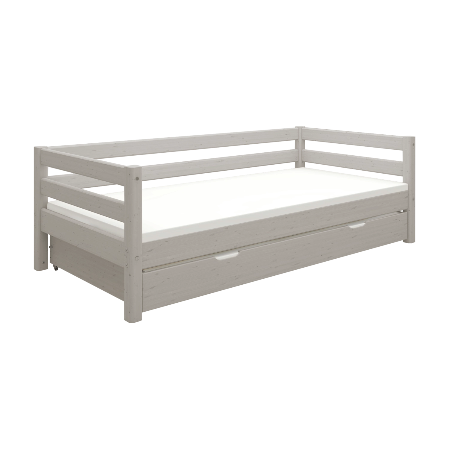 flexa-classic-einzelbett-90x200-cm-mit-ausziehbett-90x190-cm-grau image 6