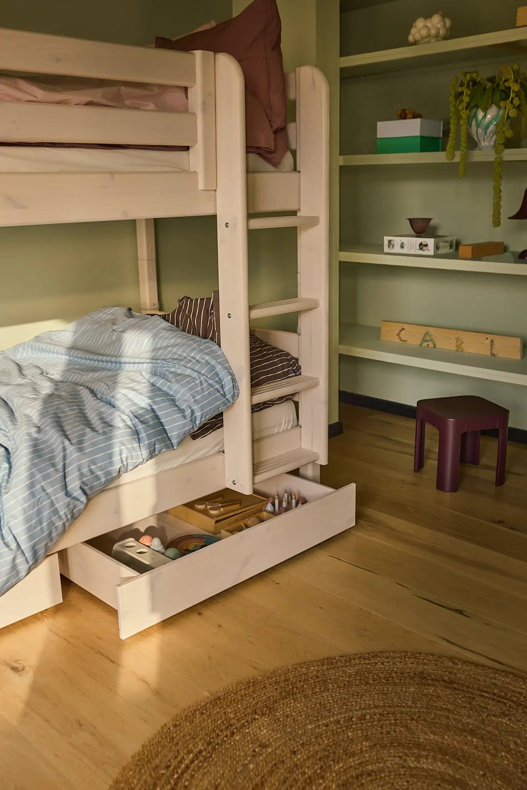 flexa-classic-etagenbett-154-cm-mit-ausziehschublade-90x200-cm-wei image 3