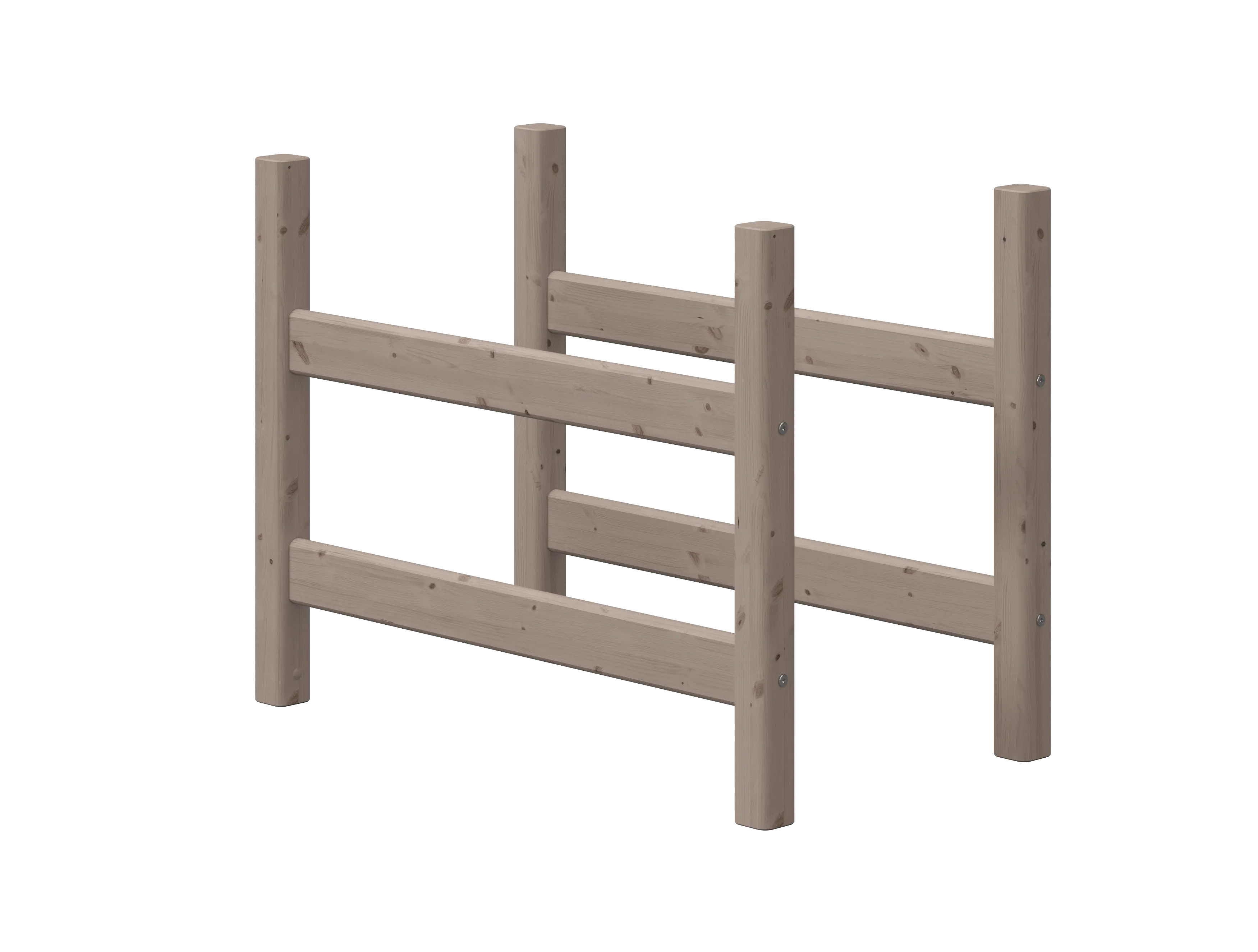 flexa-classic-bettpfosten-143-cm-braun-terra-f-r-halbhohes-bett-kiefer-massiv image 1
