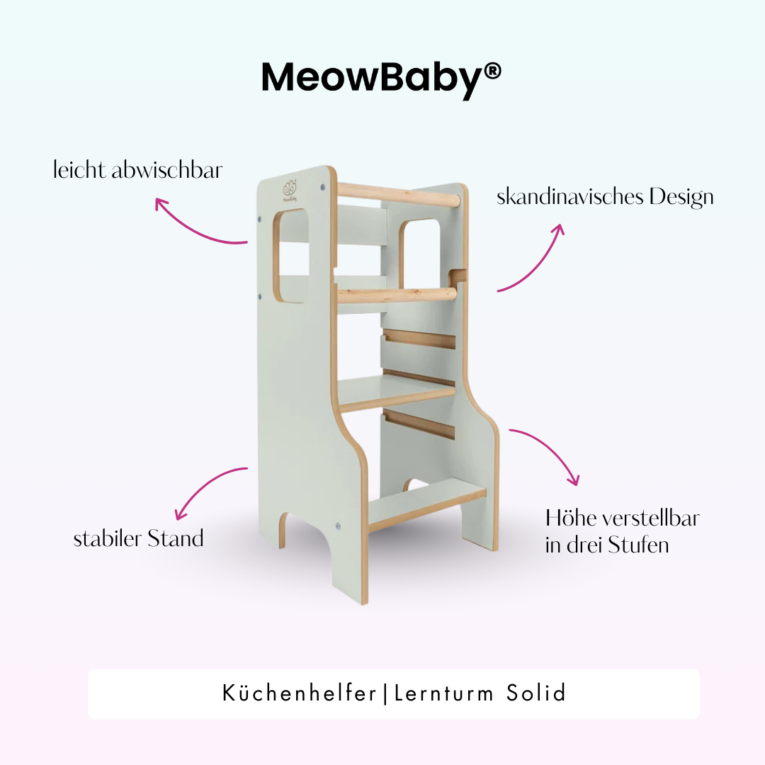 meowbaby-montessori-k-chenhelfer-lernturm-solid image 2