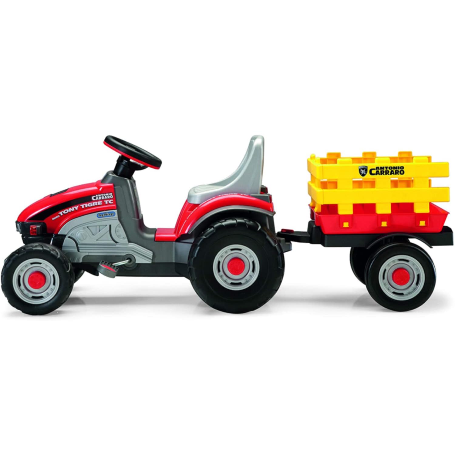 peg-perego-mini-traktor-mit-pedalen-und-anh-nger image 6
