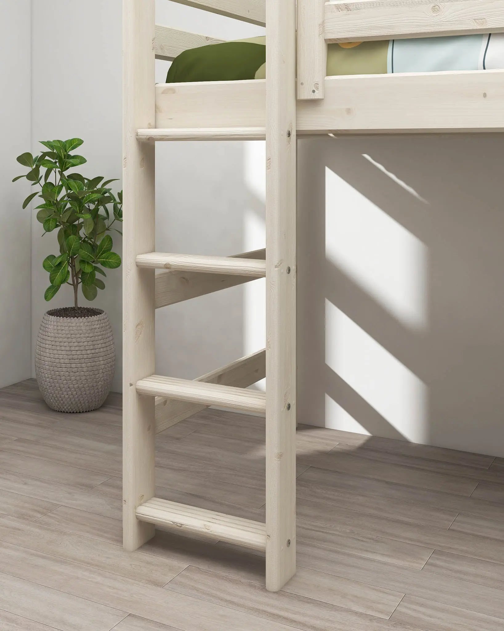 flexa-classic-etagenbett-143-cm-90x200-cm-wei-mit-leiter-und-absturzsicherung image 6