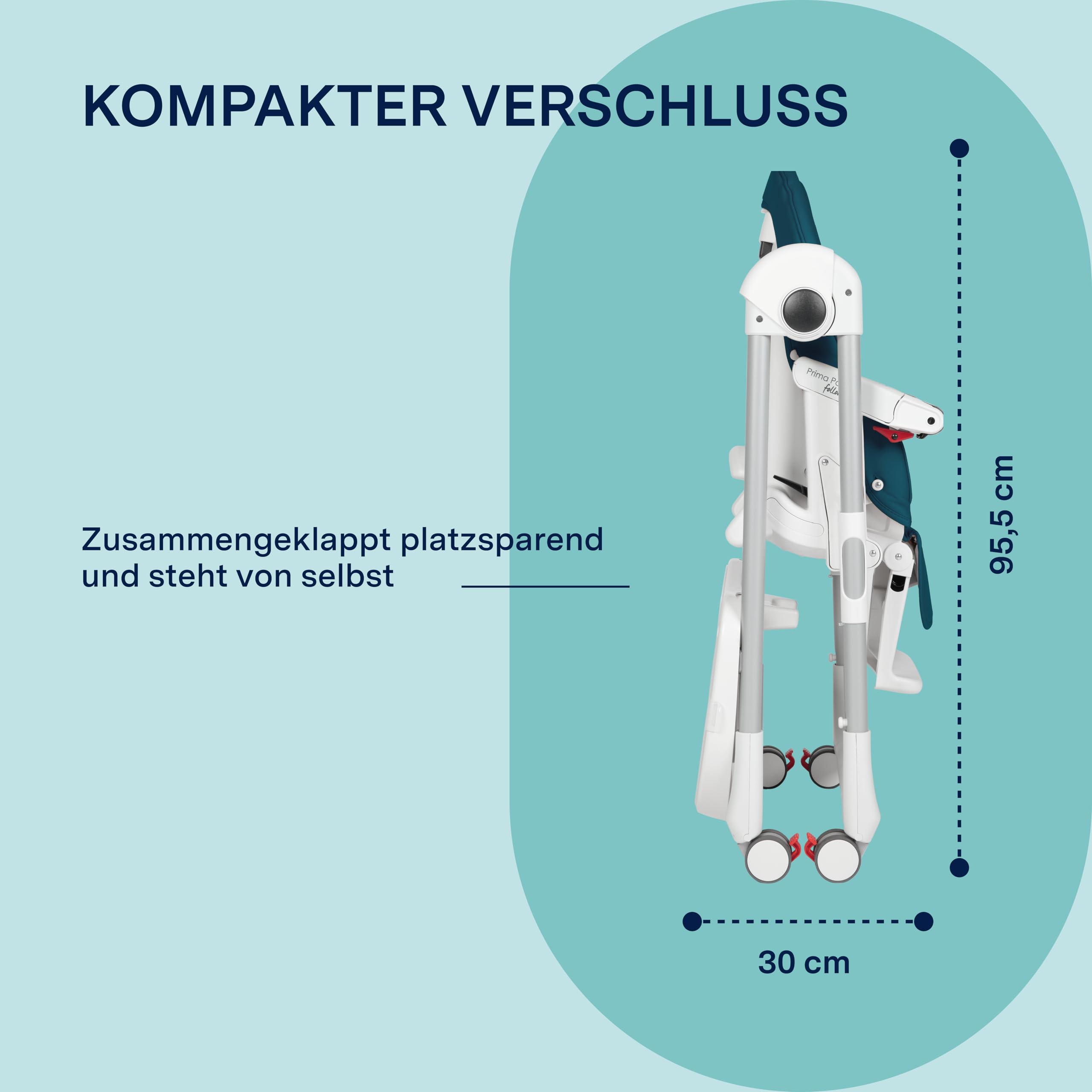 peg-perego-prima-pappa-follow-me-plus-hochstuhl-und-babywippe-petrolblau image 8