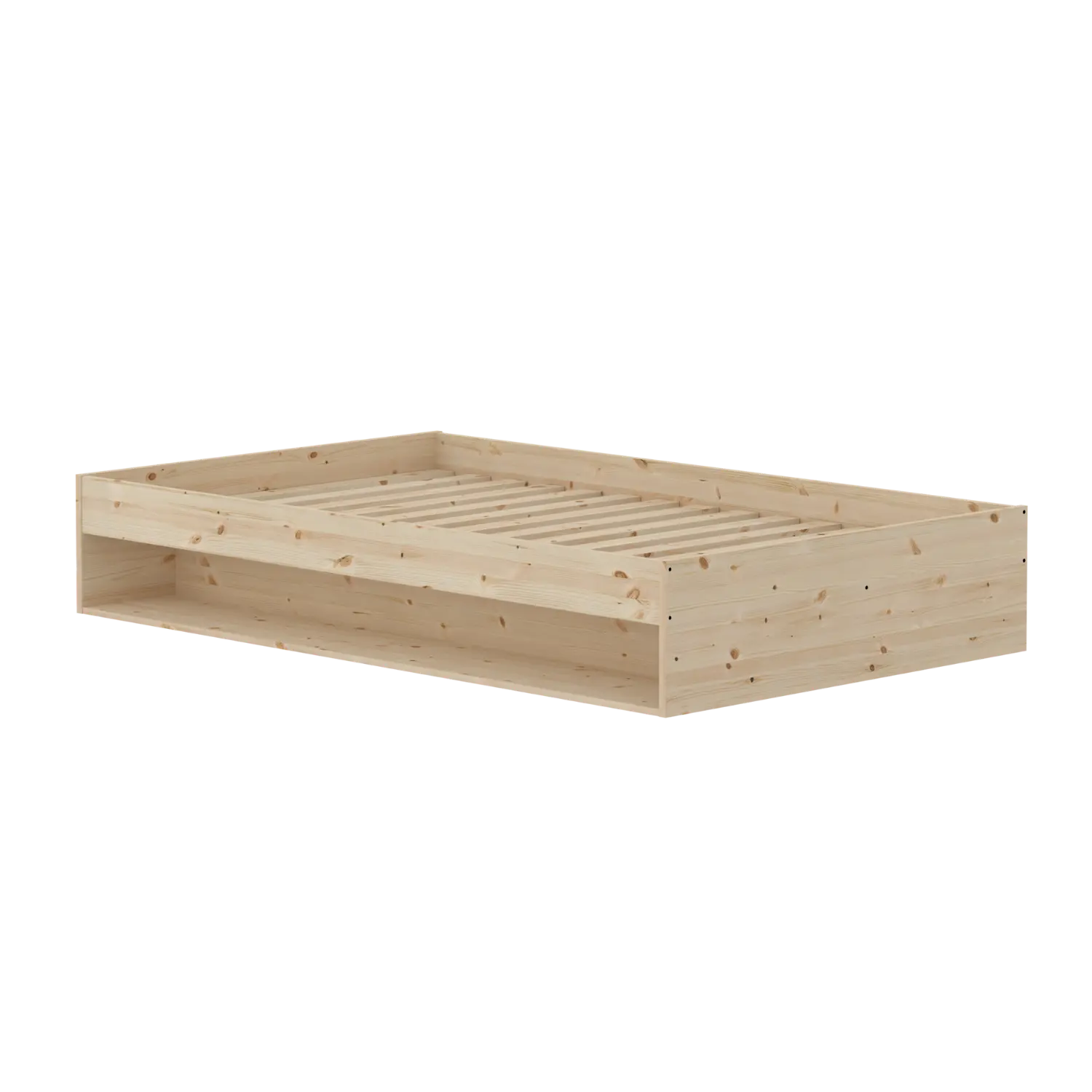 flexa-grow-doppelbett-mit-regal-120x200-cm-kiefernholz image 1